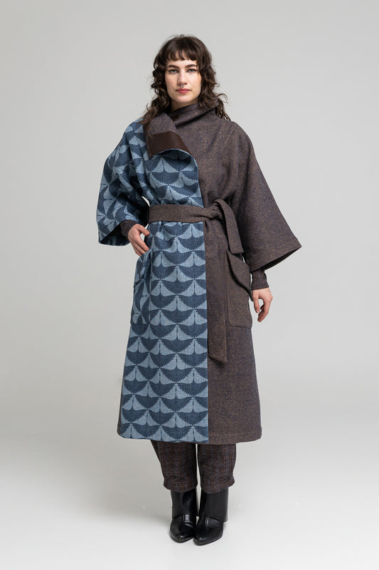 Rheia Overlapped Maxi Coat