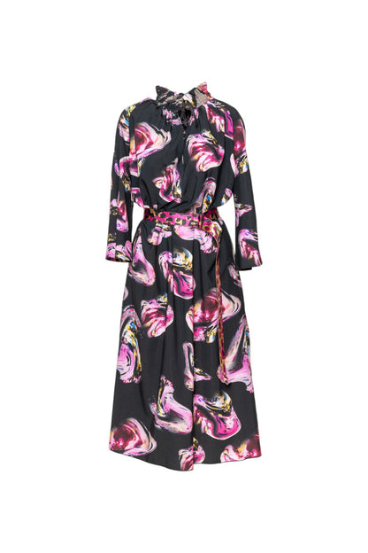 Rose Crystal Embellished Midi Dress Artista Budapest