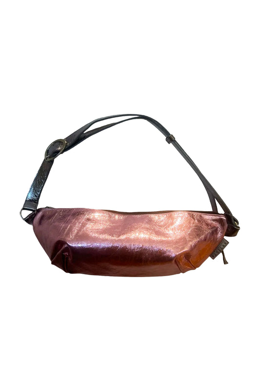 Rose Leather Ikebana Bag