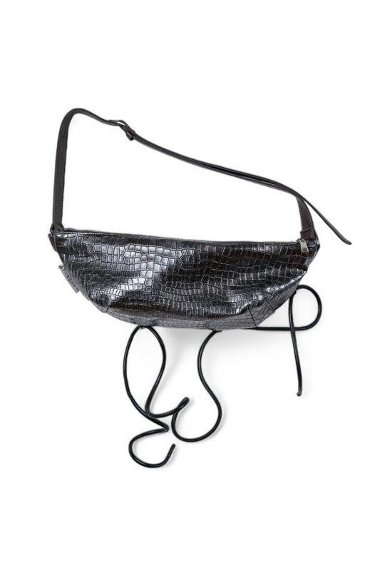 Silvered Hype Ikebana Bag