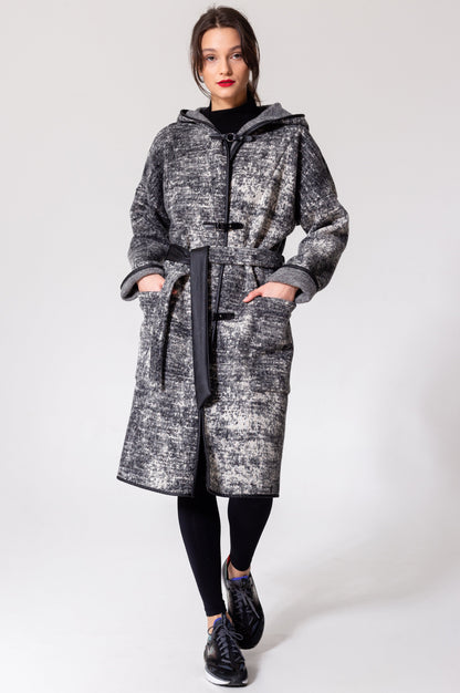 SNOW knitted coat