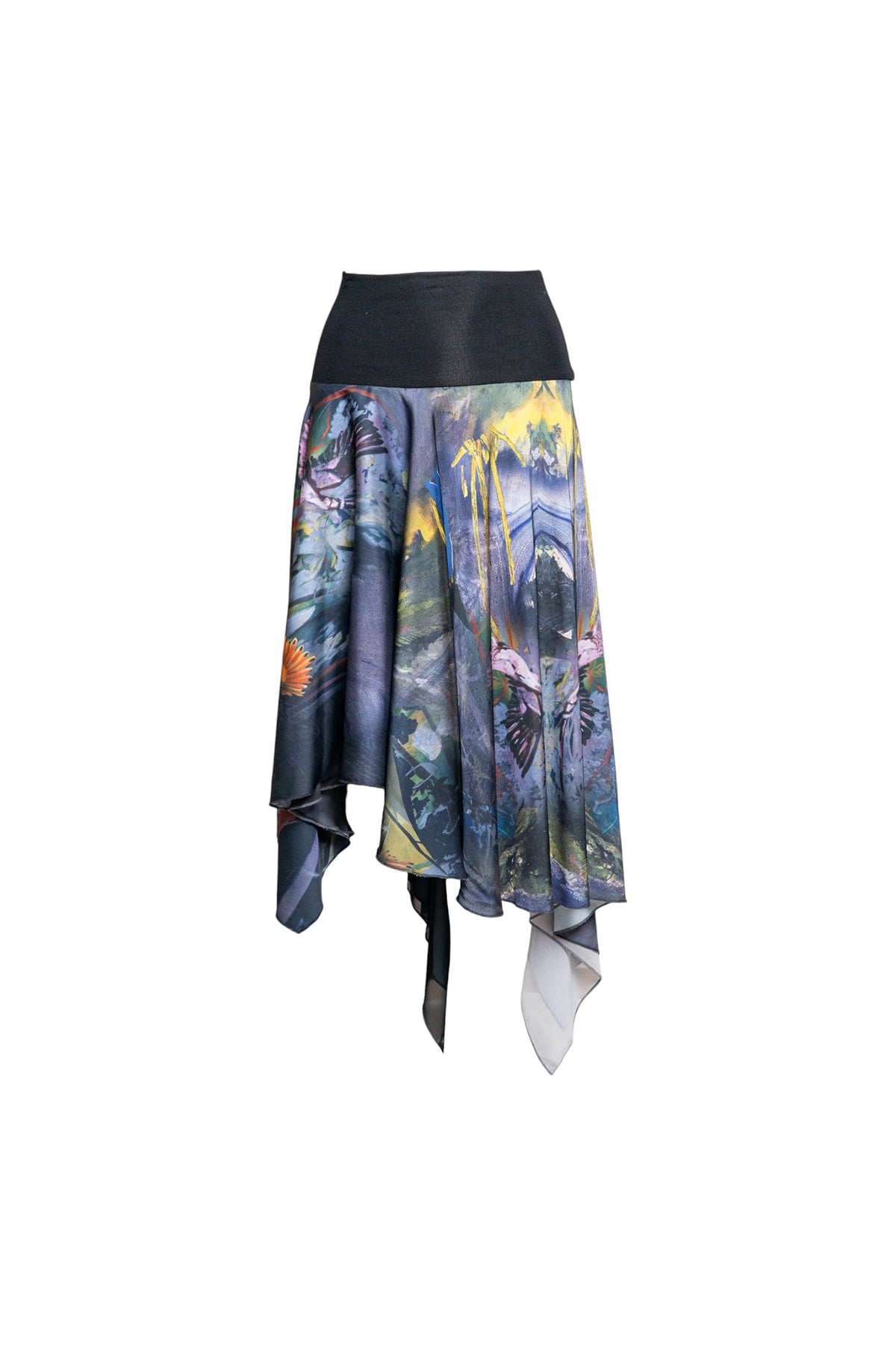 Serena Asymmetric Midi Skirt Artista Budapest