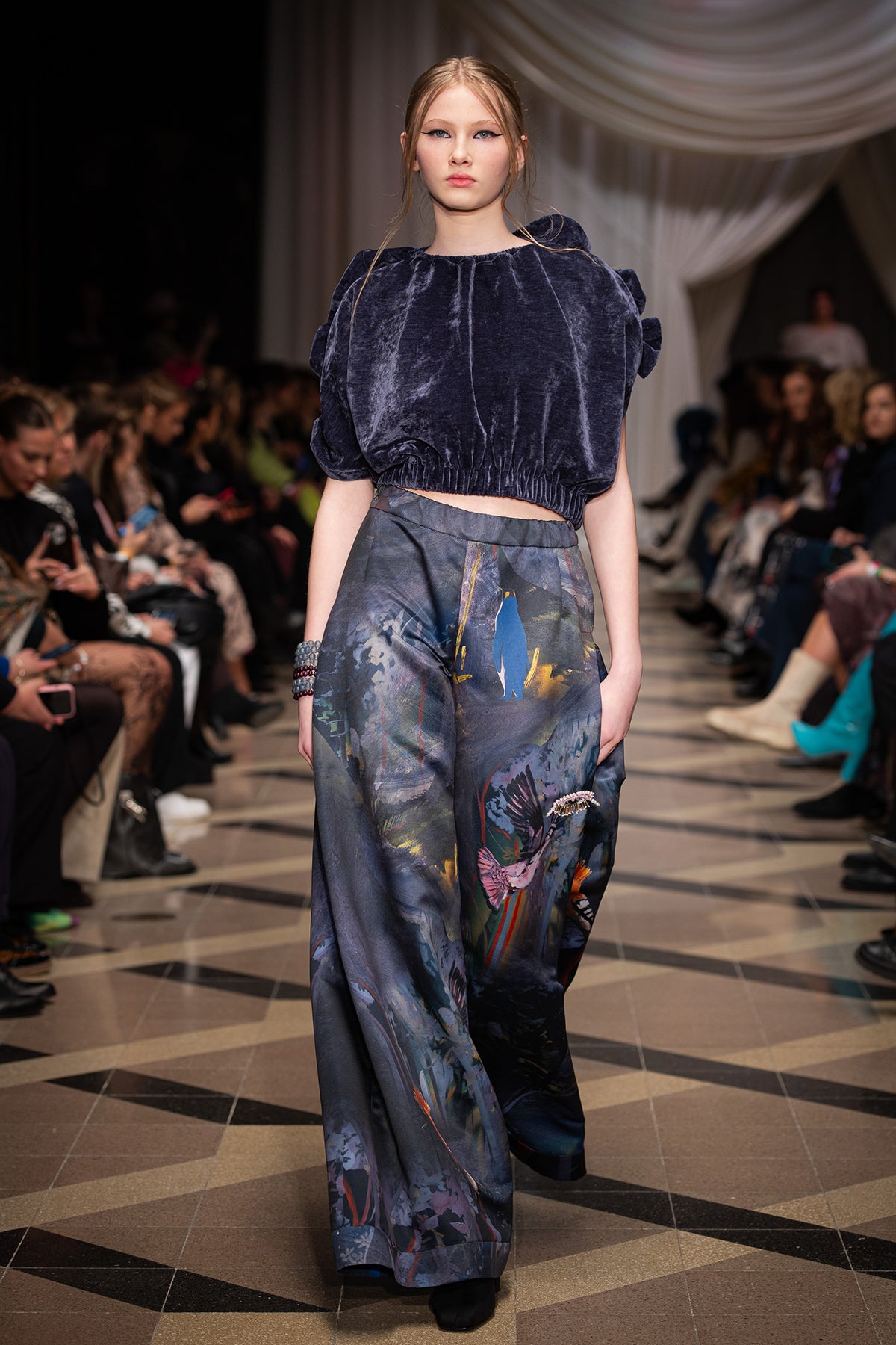 Serena Wide Palazzo Pants at BCEFWAW26 Artista Budapest