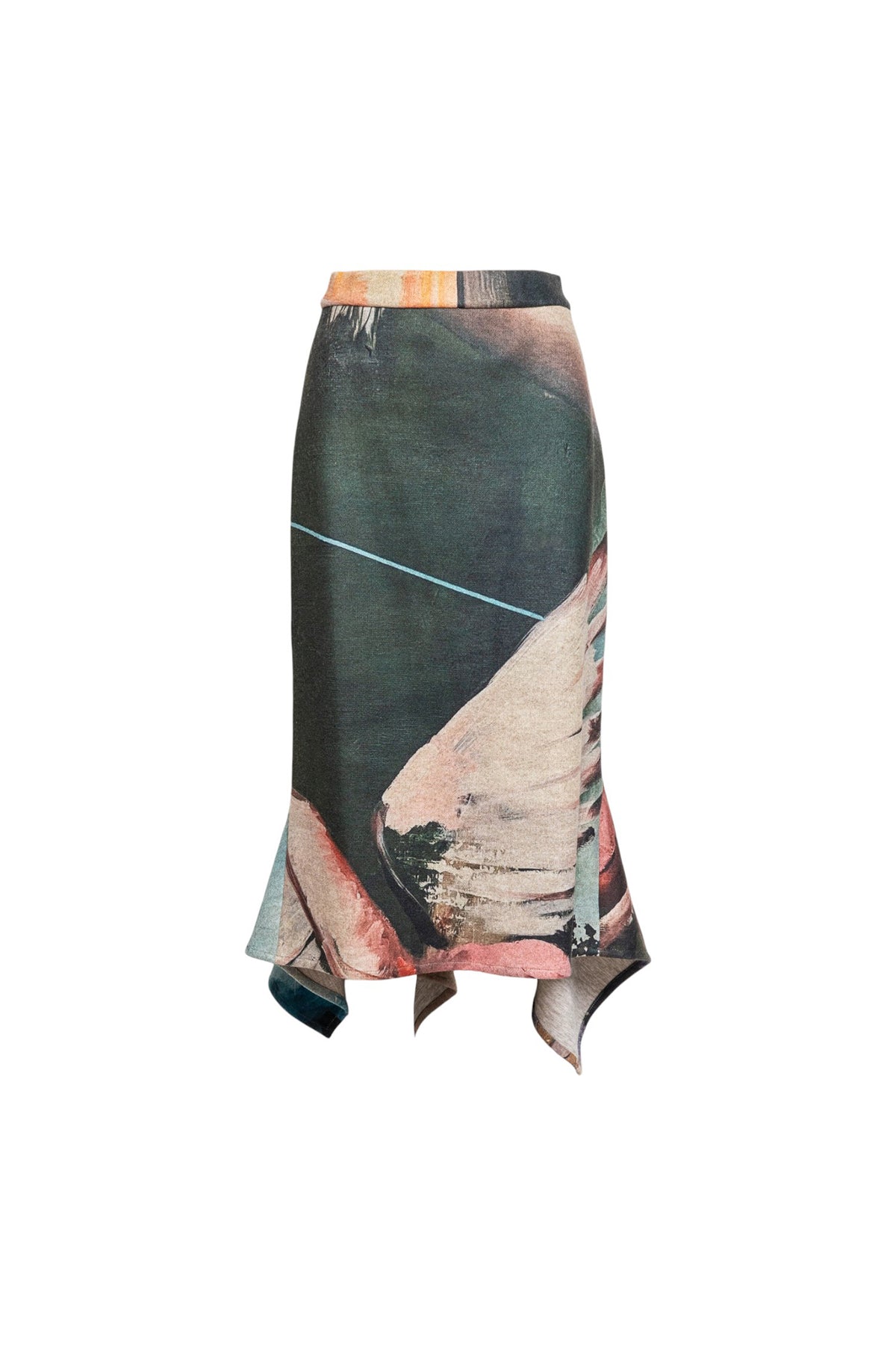 Solara Below-the-Knee Pencil Skirt