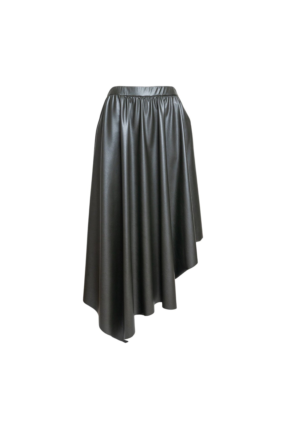 Sonny Asymmetric Flared Maxi Skirt