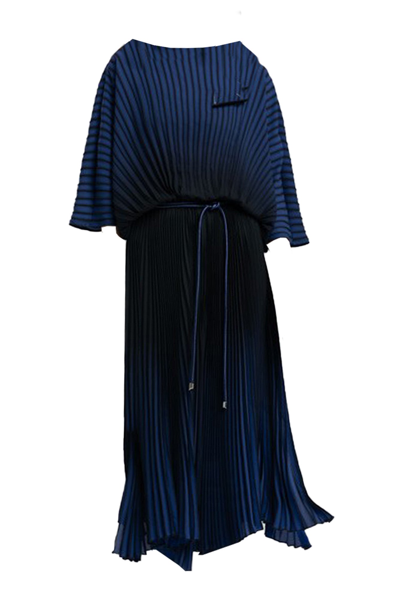 Sounds Pleated Midi Dress