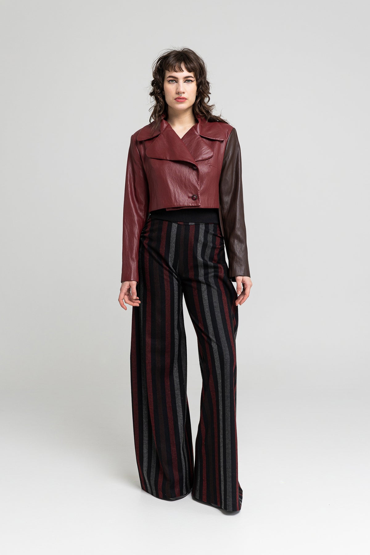 high-rise palazzo pants artista budapest