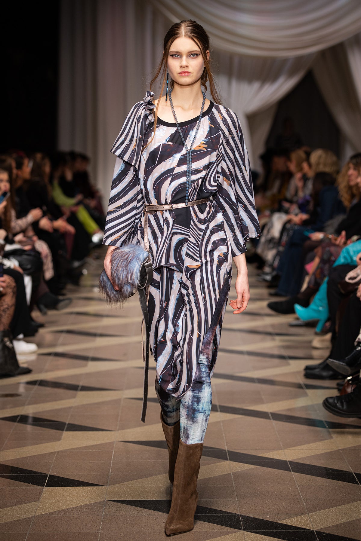 Thia Folded Midi Dress at Budapest Central European Fashion Week Artista Budapest