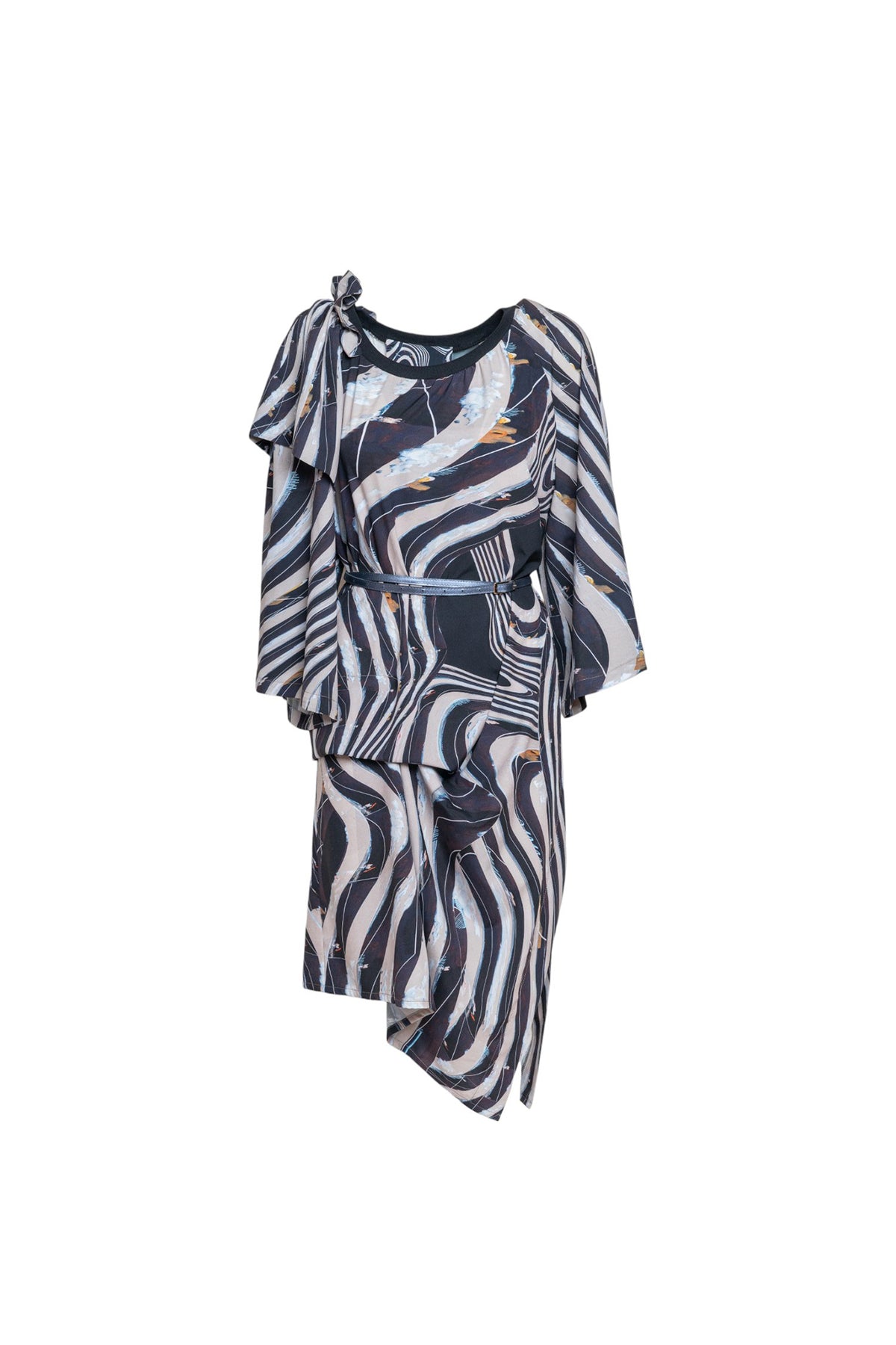 Thia Folded Midi Dress Artista Budapest