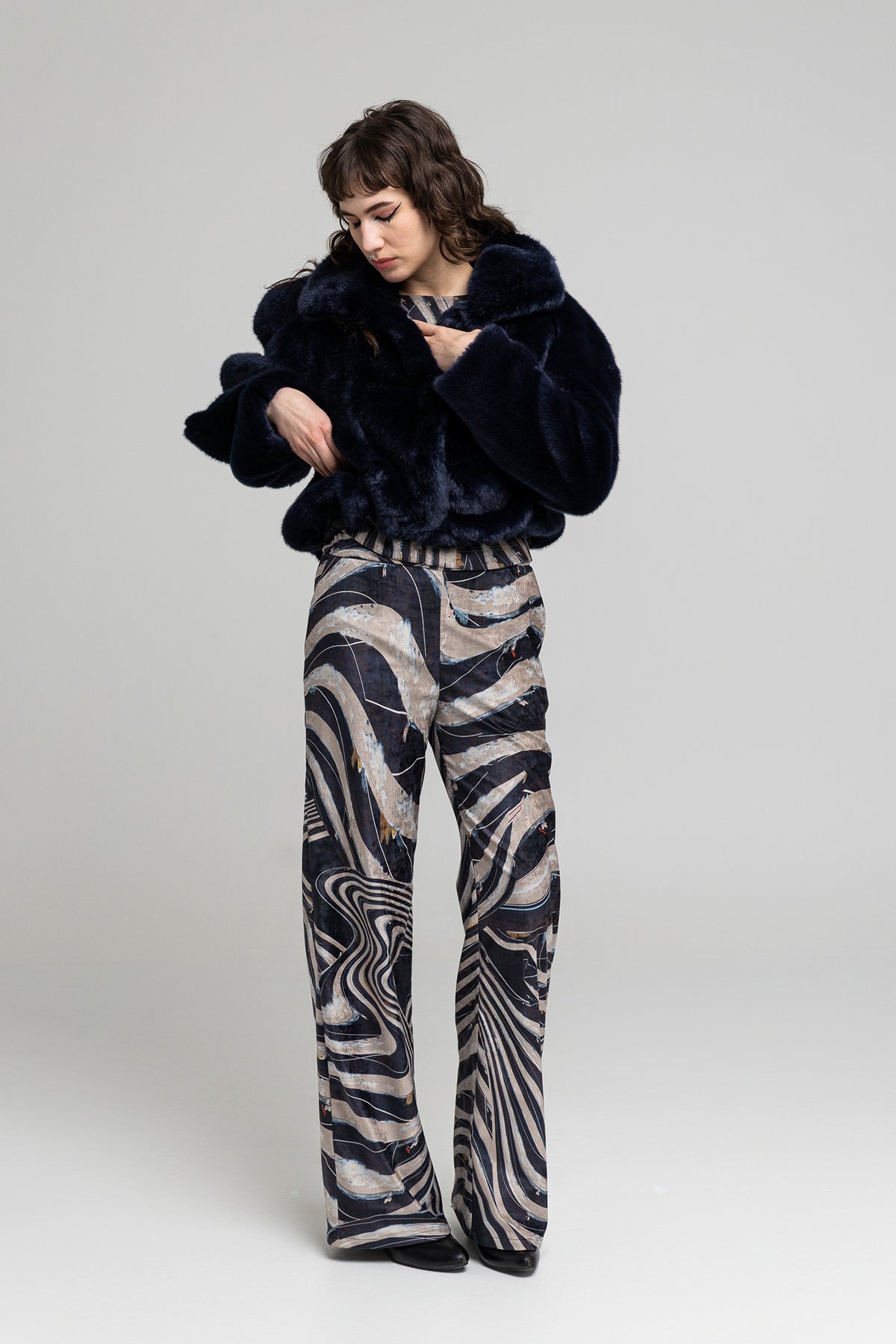 Thia Mid-Rise Pants