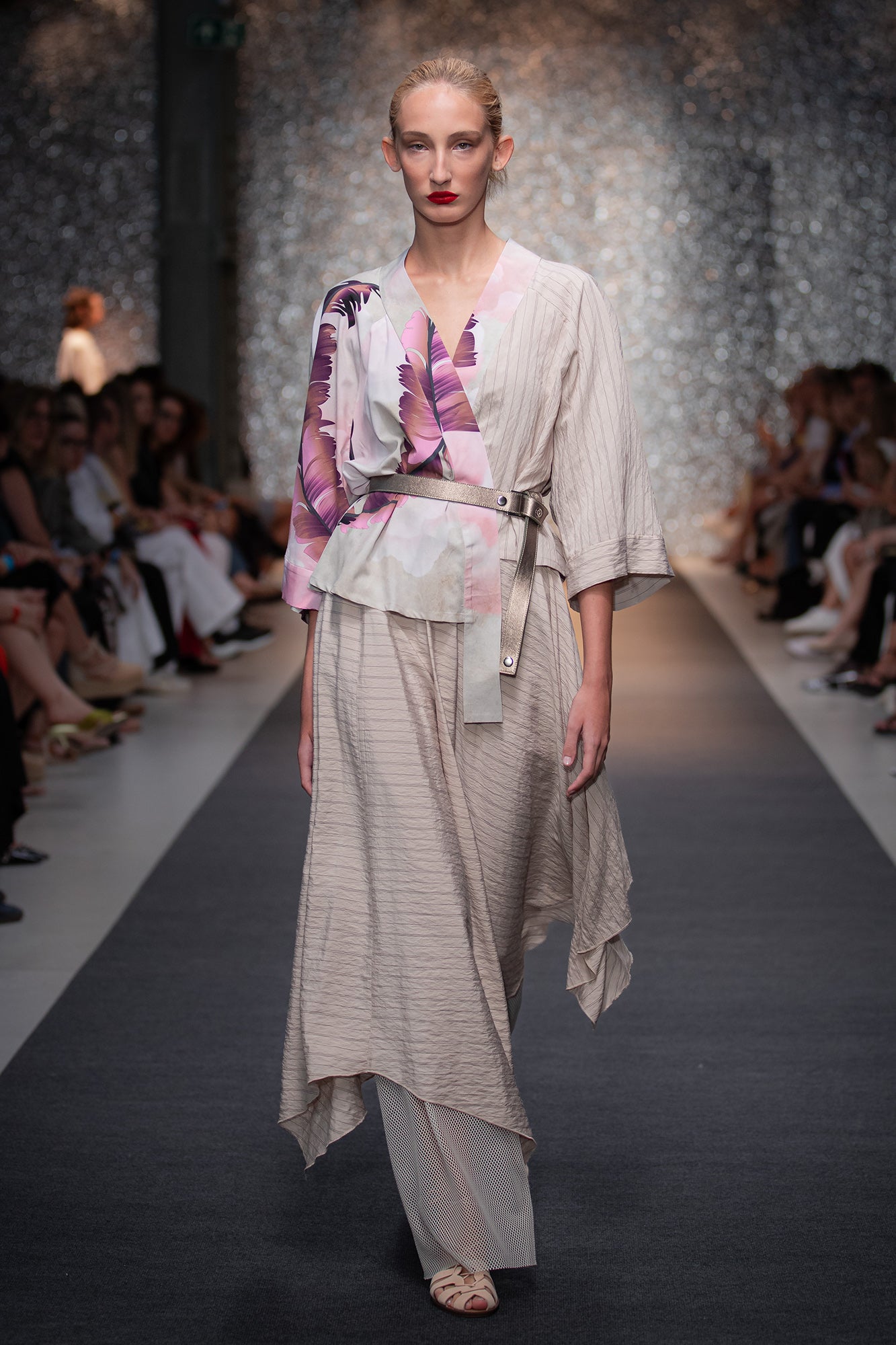Touch Kimono on the runway of BCEFW