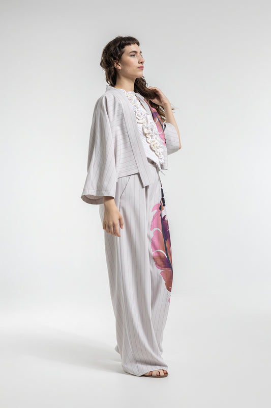Touch Line Wide Leg Pants