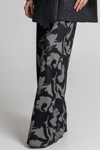 ready-to-wear slightly elastic wide palazzo leg pants