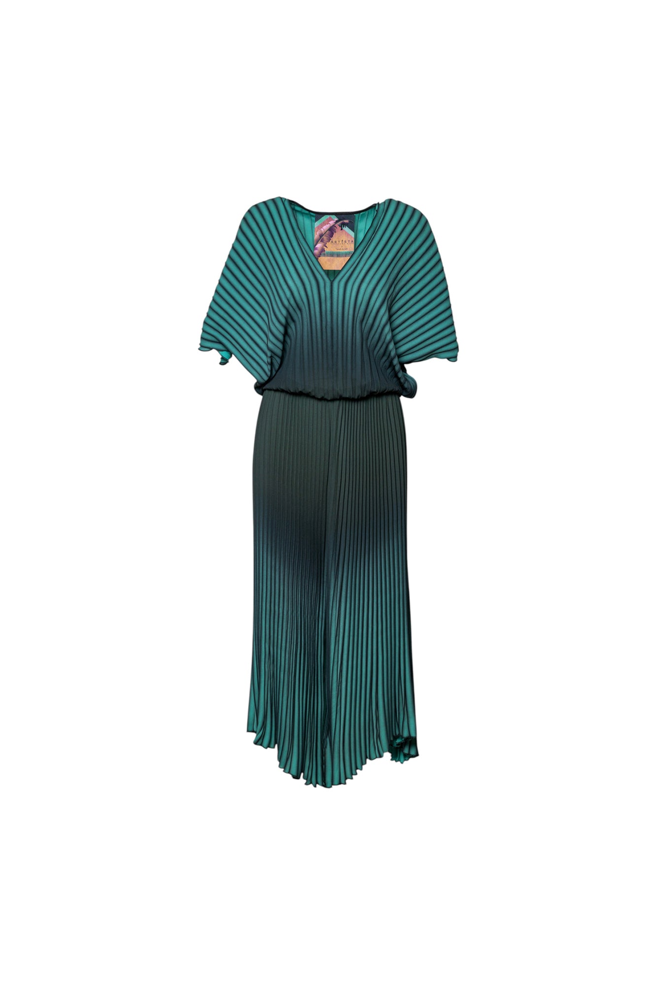 Vibe Pleated Midi Dress
