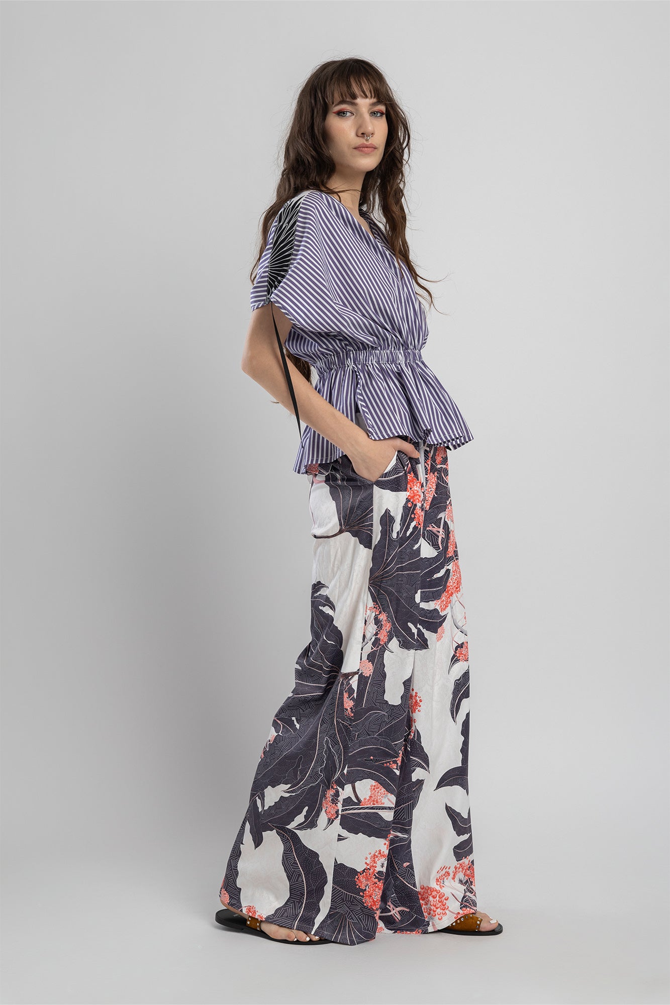 palazzo pants with side pockets artista budapest