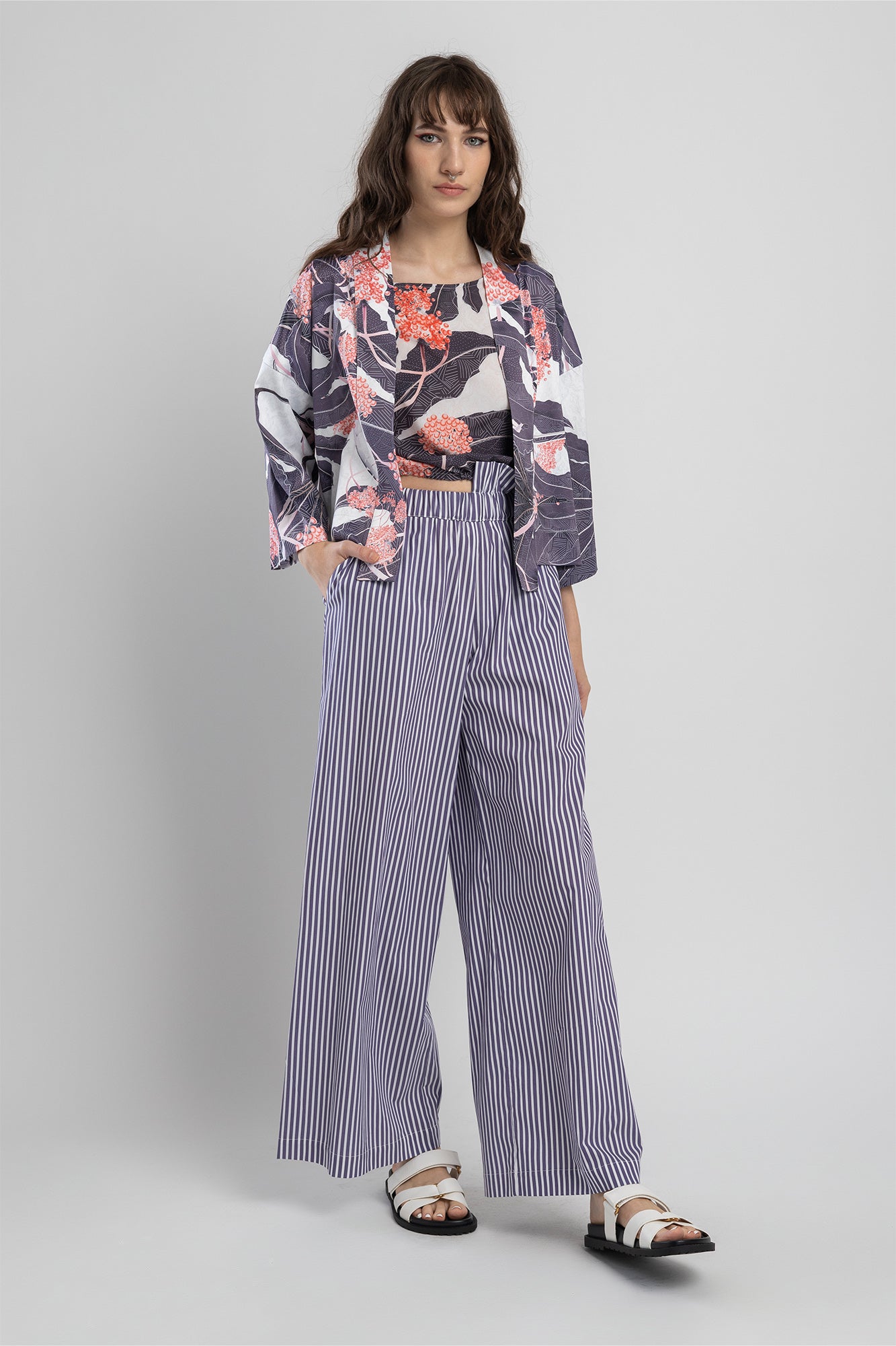 high rise pants palazzo cut artista budapest