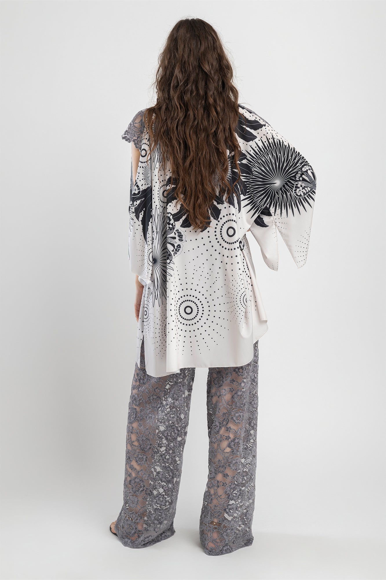 enormous cutout sleeves mini dress artista budapest