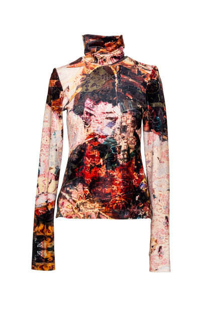 GEISHA velvet top