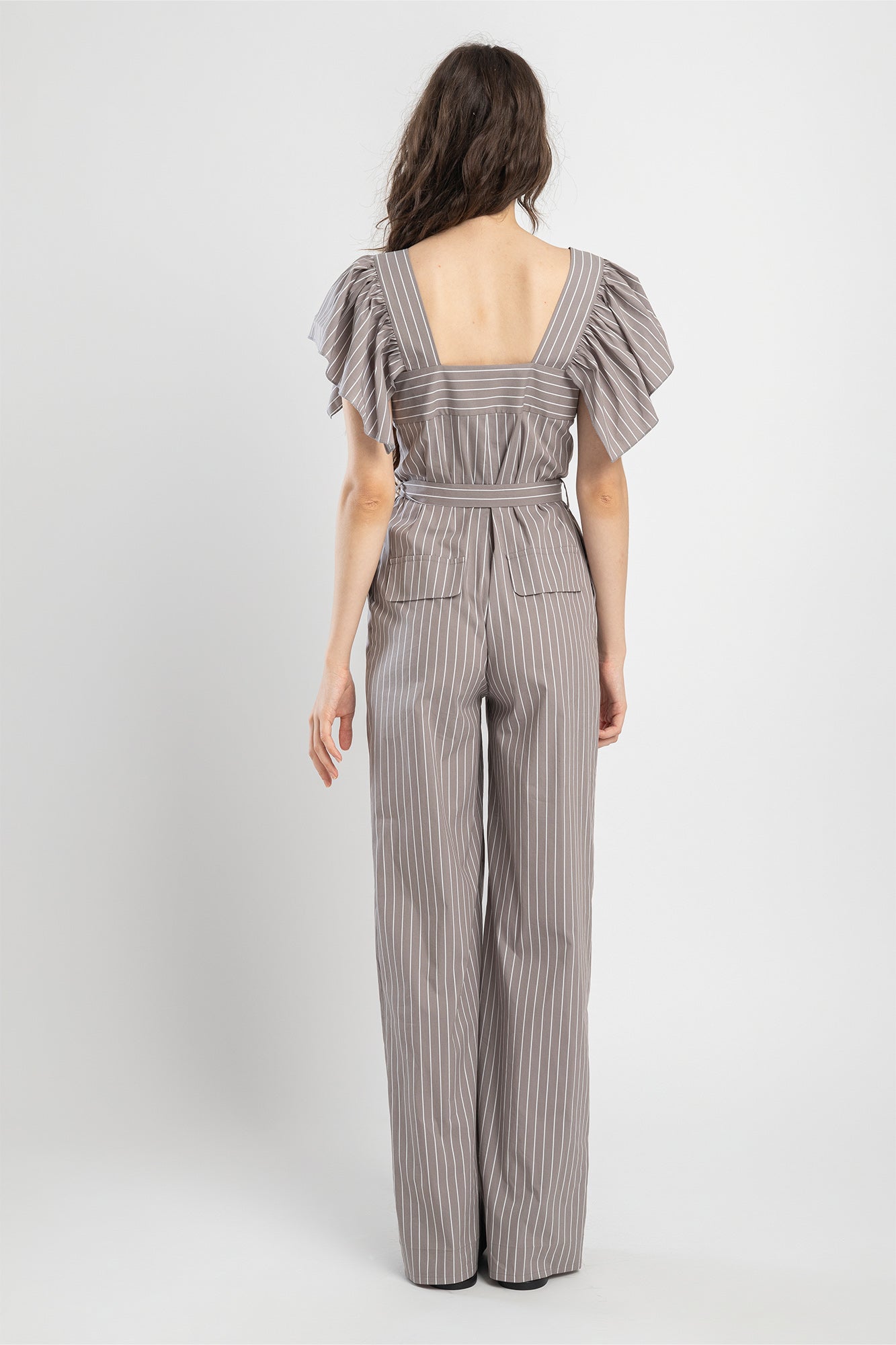 frilled jumpsuit feminine cut artista budapest