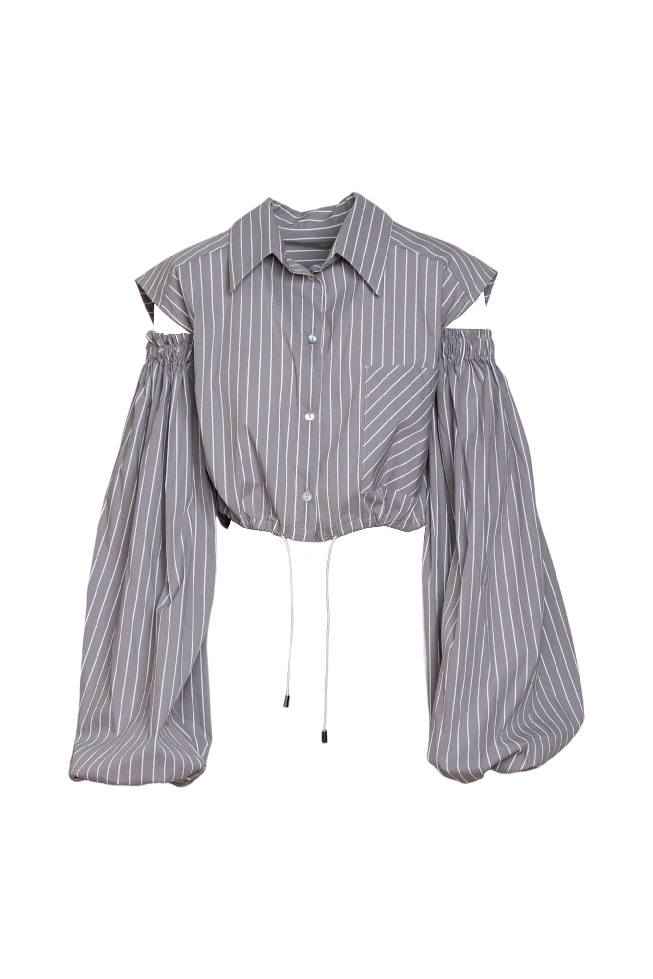 line long puffy sleeve shirt artista budapest