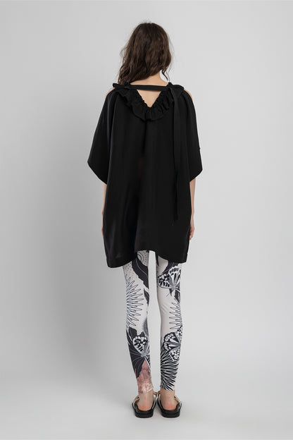mini dress v-neck cutout on back artista budapest