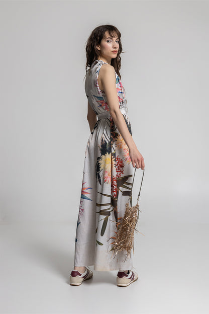 unique printed feminine jumpsuit artista budapest