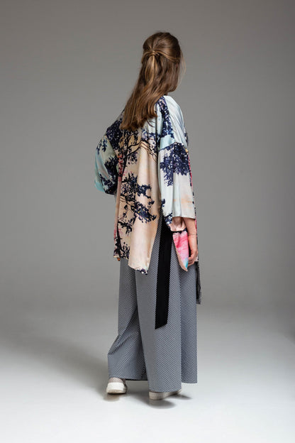 unique printed reversible kimono artista budapest
