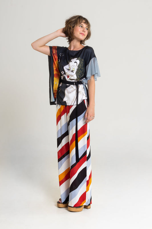 wide leg cut pants artista budapest