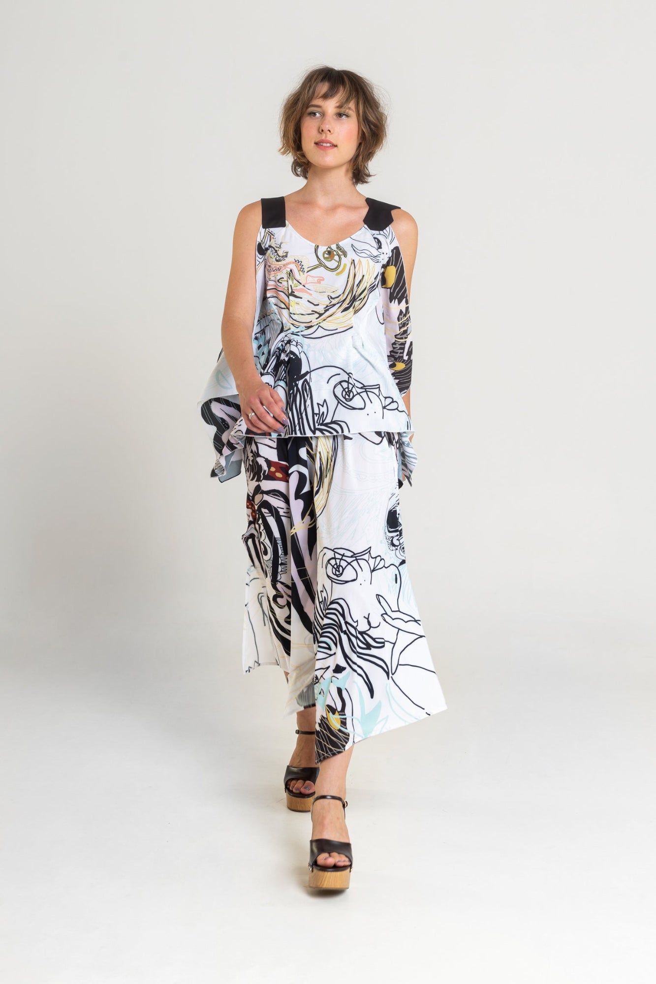 wide leg cut culottes artista budapest
