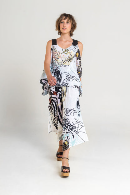 wide leg cut culottes artista budapest