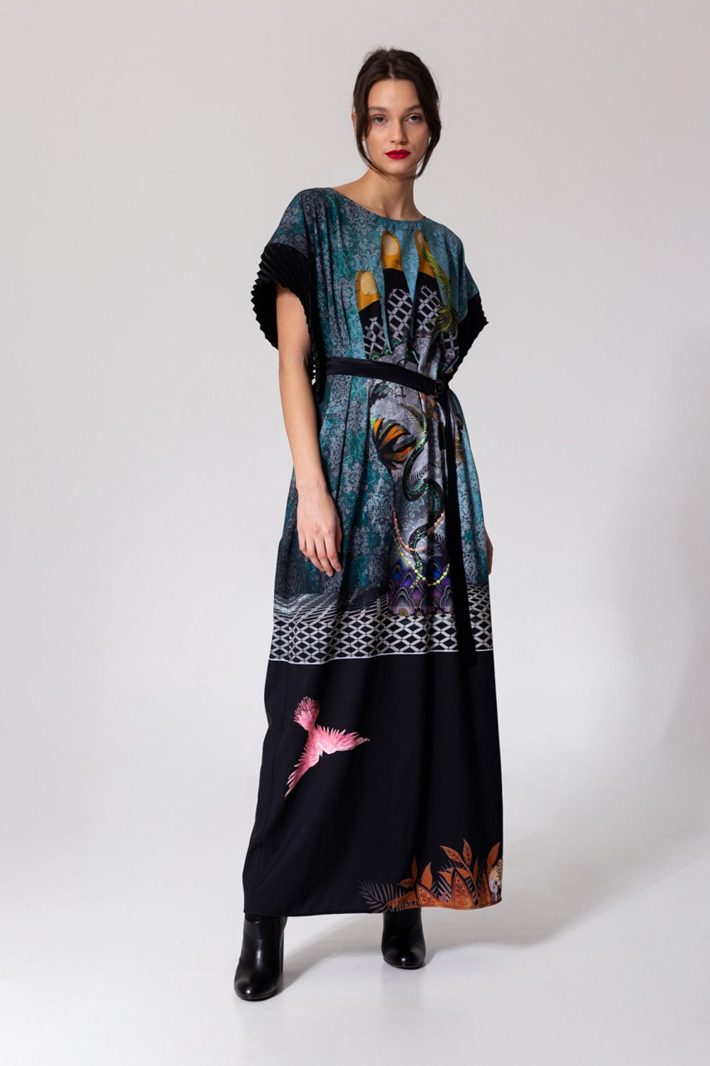 maxi dress multicolor