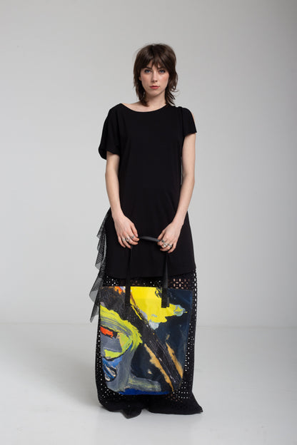 BLUE BIRD TOTE BAG