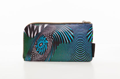 CLUTCH Zebra leatherette