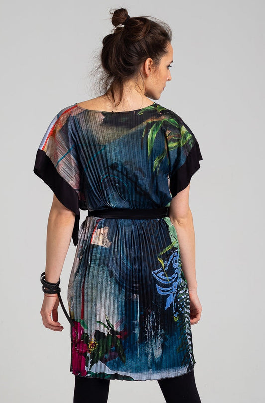 FOREST pleated dress