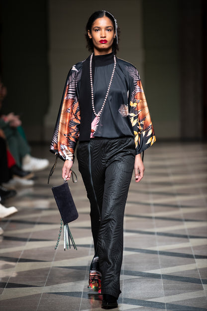 LUNA pants on the runway of bcefw