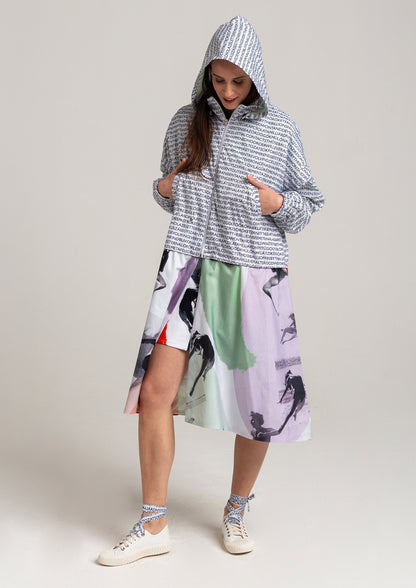 hooded waterresisant jacket artista budapest