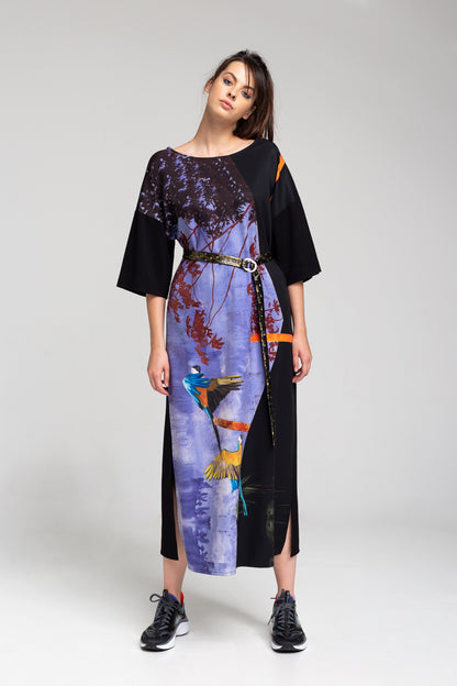 PARROTS maxi dress