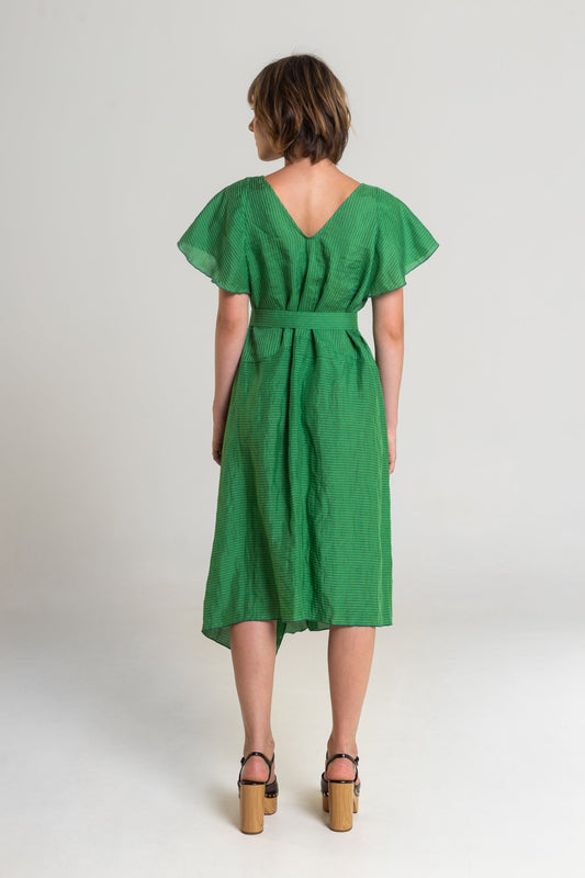 knee lenght midi cut dress artista budapest