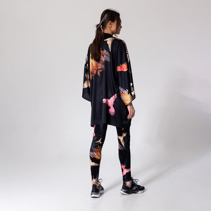 elastic velvet leggings