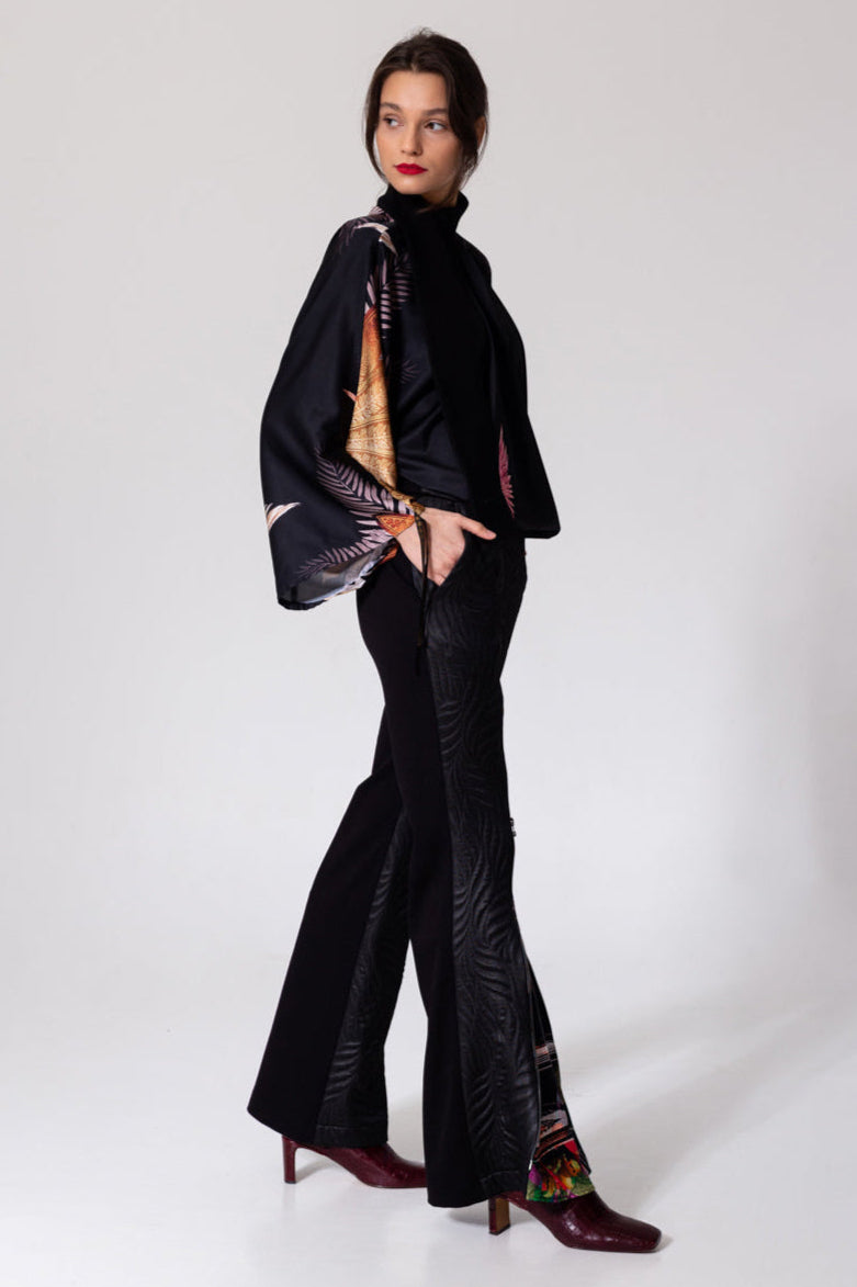 Loose Fitted Blouse with batwing sleeves